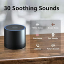 Portable Sound Machine Mini White Noise Machine with 30 Soothing Sounds for Newborn Kids Adults Rechargeable Sleep Brown Noise Machine with 4 Timers Memory Function for Travel Camping Home and Office by TinyTreasures Baby Boutique