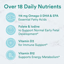 SmartyPants Prenatal Vitamins for Women, Multivitamin Gummies: Omega 3 Fish Oil (EPA/DHA), Biotin, Methylfolate, Vitamin D3, C, Vitamin B12, B6, A, K & Zinc, Inositol, 80 Count (20 Day Supply) by TinyTreasures Baby Boutique