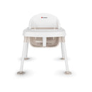Foundations Secure Sitter Feeding Chairs Multipack, No-Tip Feet, 3-Point Adjustable Harness, Removable Tray, Easy to Clean, Stackable Feeding Chairs, 3 Pack (9 inch) by TinyTreasures Baby Boutique