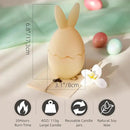 Vanilla Scented Candle, Bunny Spring Home Decor, Indoor Easter Decoration for Table Centerpiece, Gift for Women by CozyNest Decor