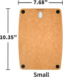 Cutting Boards for Kitchen Dishwasher Safe Eco-Friendly Composite Cutting Board Set of 2, Reversible Chopping Board with Handles & Juice Grooves, Small & Large Cutting Board for Countertop by CozyNest Decor