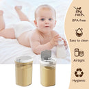 Formula Container to go-1800ml Travel Dispenser BPA Free Airtight Container with Spoon and Layered Storage by TinyTreasures Baby Boutique