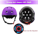 Adjustable Helmet for Ages 3-16 Kids Toddler Boys Girls Youth,Protective Gear with Elbow Knee Wrist Pads for Multi-Sports Skateboarding Bike Riding Scooter Inline skatings Longboard Roller Skate by TinyTreasures Baby Boutique