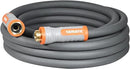 YAMATIC Short Garden Hose 5/8 in x 15 ft with Swivel Handle, Super Flexible Water Hose, All-weather, Lightweight, Burst 600 PSI, Grey by GreenHaven Gardens