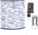 Fairy Lights Plug in,164FT 1000 LEDs Waterproof String Lights,Twinkle Light with Remote for Outdoor Indoor Christmas Wedding Birthday Garden Party Decorations,2 Inch Space,Cool White by GreenHaven Gardens