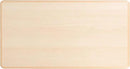 EMMA + OLIVER 23.625" W x 47.25" L Rectangle Natural Plastic Activity Table Set with 6 Chairs by CozyNest Decor