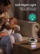 GROWNSY Electric Nose Suction for Baby, Hospital-Grade Nasal Aspirator with Night Light,Soothing Lullabies, Baby Nose Sucker with 9 Adjustable Suction Levels by TinyTreasures Baby Boutique