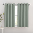 NICETOWN Blackout Curtains 54 inch Length for Bedroom - Grommet Thermal Insulated Solid Window Treatments Room Darkening Drapes for Kids Room/Laundry, Sage Green, W46 x L54, Set of 2 by TinyTreasures Baby Boutique