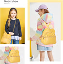 KL928 Girls Bowknot Polka Dot Cute Mini Backpack Small Daypacks Convertible Shoulder Bag Purse for Women by TinyTreasures Baby Boutique