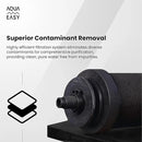 AquaEasy BB9 Activated Carbon Water Filter Candle(4 Pcs) Replacement Gravity Water Filter Candle Compatible With Gravity Filter System by CozyNest Decor