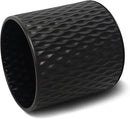 ARNIS Plants Pots with Stand, Set of 2 Planters, Unique Mid Century Decorative Metal Flower Pots with Drainage, 8.25 & 10.5 Inch, Black by CozyNest Decor