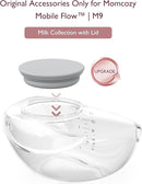 Momcozy Original Replacement Accessories for Upgraded Mobile Flow | Upgraded M9,Original Upgraded M9 Breastfeeding Parts,Container, 1 Pack by TinyTreasures Baby Boutique