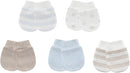 Newborn Baby Boy Girl Caps Mittens Socks Set Cotton Baby Essentials Accessories (Hats+Gloves+Socks) by TinyTreasures Baby Boutique