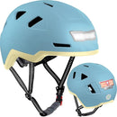 Kid Bike Helmets for Boys and Girls | Fit Head 51-54cm Circumference | CPSC & NTA-8776 Dual Certified | Multi-Sport Helmets with LED Lights, Magnetic Buckle, Detachable Visor by TinyTreasures Baby Boutique