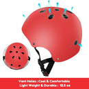Kids Helmet, Toddler Adjustable Kids Ages 3-8 Years Old Boys Girls Multi-Sports Safety by TinyTreasures Baby Boutique
