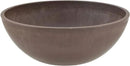 PSW Pot M30C Collection Shallow Garden Bowl Low Planter for Succulents, Bonsai, Fairy Gardens, Herbs, 12-inch, Chocolate by GreenHaven Gardens
