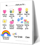 SHLINCO Teacher Appreciation Gift, Gift For Female Teacher, Creative Art Desktop Ornaments, Student Homemade Souvenirs, Year-End Souvenirs, Suitable For Desktop Decoration by TinyTreasures Baby Boutique