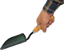 Garden Helper Large Garden Trowel Hand Tool, Hand Shovel for Planting and Transplanting, Heavy Duty Japanese Steel Blade, Wood Handle, Made in Japan by GreenHaven Gardens