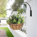 Qiang Ni Heavy-Duty Plant Hanger Outdoor: Hanging Plant Hook for Outside Basket - 16-Inch Wall Mount Plant Bracket for Bird Feeder by GreenHaven Gardens