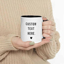 Custom Mug, Personalized Birthday Coffee Mug, Customized 11 Oz Ceramic Mug with Text, Taza Personalizadas for Men Women by TinyTreasures Baby Boutique