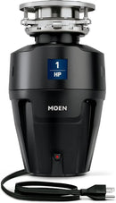 Moen Chef Series 1 HP Continuous Feed Garbage Disposal, Power Cord Included, EX100C by CozyNest Decor