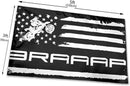 Braaap Motocross Dirt Bike American Flag 3x5 Ft Indoor/Outdoor Yard Garden Lawn Holiday Decoration Banner Sign by GreenHaven Gardens