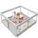 Baby Playpen 50x50 Inch, Playpen for Babies and Toddlers Baby Playpen Fence Playard Activity Center, Without MAT Included by TinyTreasures Baby Boutique