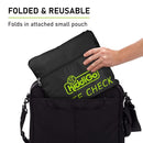 Travel Stroller Bag for Airplane, Black and Green, 47" H x 24" W x 15" D, Fits Most Large, Single, Double, Jogging Strollers,Waterproof, Heavy-Duty Protection, Easy-to-Carry Design by TinyTreasures Baby Boutique