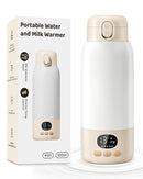 Portable Bottle Warmer for Travel, 17 Ounces Milk Warmer for Baby Breastmilk with Fast Heating & Precise Temp Control, Bottle Warmer for Car, Outdoors by TinyTreasures Baby Boutique