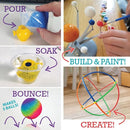 Stem Learning 9 Monthly Subscription Box Kits w/ 27 Projects - Summertime Remote School Building Toys - Science, Technology, Engineering, Mathematics - Activities for Kids Boys & Girls Ages 7-12 by TinyTreasures Baby Boutique