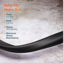 Roving Cove HeftyFit Edge Protector for Baby Proofing (9ft Large Edge Only), Heavy-Duty Soft Rubber Foam Furniture Edge Bumper Guards, Desk Edge Cushion, Wall Corner Covers, 3M Adhesive, Onyx Black by TinyTreasures Baby Boutique