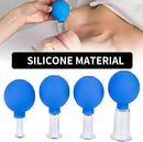 Facial Cupping Therapy Set Plastics, Eye Face Vacuum Massage Anti Cellulite Cup - Silicone, for Beauty Body Cup Lymphatic Fascia Massager by CozyNest Decor