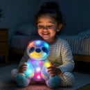 Cuteoy Light-up Plush Blue Sloth LED Stuffed Animal Birthday Christmas Plushies Toy Gifts for Kids Toddler Girls, 10.5" by TinyTreasures Baby Boutique
