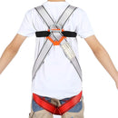 Kids Climbing Belt, Youth Full Body Safety Belt for Outdoor Expanding Training Caving, Zipline Belt Rappelling Equip by TinyTreasures Baby Boutique