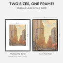 Homeforia Black 11x14 Picture Frame, High End Metal 11x14 Poster Frames with Mat 8x10, 11 x 14 Black Frame Matted to 8 x 10 inch Photo, 11 by 14 Thin Hanging Frames, Tempered Glass, Wall Kit, Set of 1 by CozyNest Decor