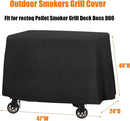 Grill Cover for Recteq Deck Boss 800, Waterproof Outdoor Covers for Electric Pellet Smoker Grill- 24" D x 47" W x 44" H by GreenHaven Gardens