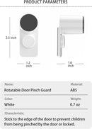 Kytasryl Door Pinch Guard, Baby Proofing Door Stoppers with 180° Rotating Self Adhesive Base, Children Anti-Pinch Door Stopper, Keep Finger Safe (3 PCS) by TinyTreasures Baby Boutique