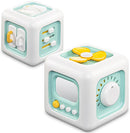 Busy Cube Toy, Sensory Toys for Toddlers 1-3, Baby Car Seat Toys 12-18 Months, Toddler Airplane Travel Toys Age 1-2, Learning Fine Motor Skills, 1st Birthday Gifts Boys Girls by TinyTreasures Baby Boutique