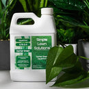 Simple Lawn Solutions - Liquid Iron Fertilizer Darker Green - Chelated Micronutrients - Concentrated Green Booster for Turf Grass, Indoor Plants and Outdoor Garden (32 Ounce) by GreenHaven Gardens