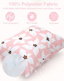 ALVABABY 3 Cloth Diaper Wet Dry Bags Waterproof Reusable with Two Zippered Pockets Travel Beach Pool Daycare Soiled Baby Items Yoga Gym Bag for Swimsuits or Wet Clothes Small Medium Large 3L-ZM26 by TinyTreasures Baby Boutique