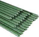 Garmeinea Garden Stakes 30 Inches Plastic Coated Steel Plant Stakes for Growing Climbing Plants, Pack of 25 by CozyNest Decor