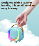 Mini Karaoke Machine Speaker for Kids Adults, Portable Bluetooth with 2 Wireless Microphones, Children's Day Birthday Gift Ideas for Toys for Teens Boys and Girls Aged 4, 5, 6, 7, 8, 9, 10, 11, 12+ by TinyTreasures Baby Boutique