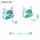 Toddler Leash for Kids-Baby Child Harness with Anti Lost Wrist Link for Boys/Girls by TinyTreasures Baby Boutique