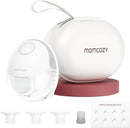 Momcozy Breast Pump Hands Free Mobile Style | M6, Wearable Breastfeeding Pump Ideal Rhythm for More Milk, DoubleFit Flange More Fit & Discreet with 3 Modes & 9 Levels, 24mm - 1 Pack Quill Gray by TinyTreasures Baby Boutique