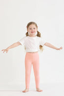 Resinta 4 Packs Toddler and Baby Girls Cotton Leggings Full Length Pants Stretchy Soft Tights Pants for Kids by TinyTreasures Baby Boutique