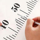 Growth Chart Wall Hanging, Portable Kids Wall Ruler Removable Height Measure Chart for Boys Girls Growth Ruler from Baby to Adult for Child's Room Decoration 79''7.9'' by TinyTreasures Baby Boutique