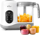 BEAR 2024 Baby Food Maker | One Step Baby Food Processor Steamer Puree Blender | Auto Cooking & Grinding | Baby Food Puree Maker with Self Cleans | Touch Screen Control, White by TinyTreasures Baby Boutique