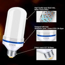 OMK Green Led Flame Light Bulb LED Christmas Decorations Fire Light Bulbs - Upgraded Halloween Bars Porch Light Bulb Flickering Fire LED Lamps for Indoor/Outdoor/Holiday Decoration Gifts by GreenHaven Gardens