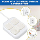 Outlet Covers Baby Proofing, 60 Pack Child Proof Plug Socket Covers Electric Plug Protectors Safety Caps with Hidden Pull Handle, for US 3-Prong, Classic by TinyTreasures Baby Boutique