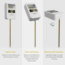 Soil Moisture Meter, 4-in-1 Soil Ph Meter, Soil Tester for Nutrients, Moisture, PH and Light, Soil Ph Test Kits for Plant, Great for Garden, Lawn, Indoor & Outdoor Use (No Battery Required) by GreenHaven Gardens